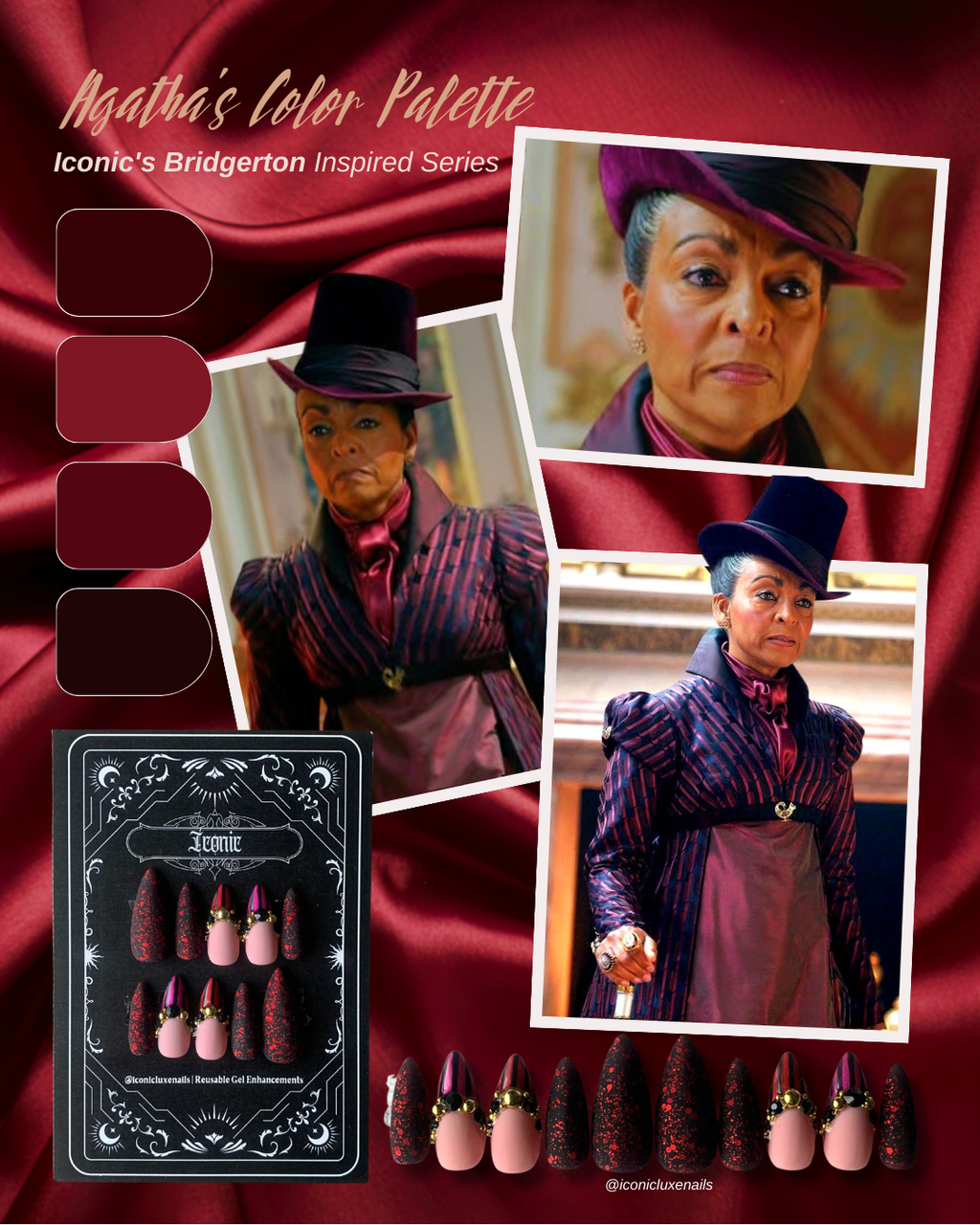 Agatha: Bridgerton Inspired Set