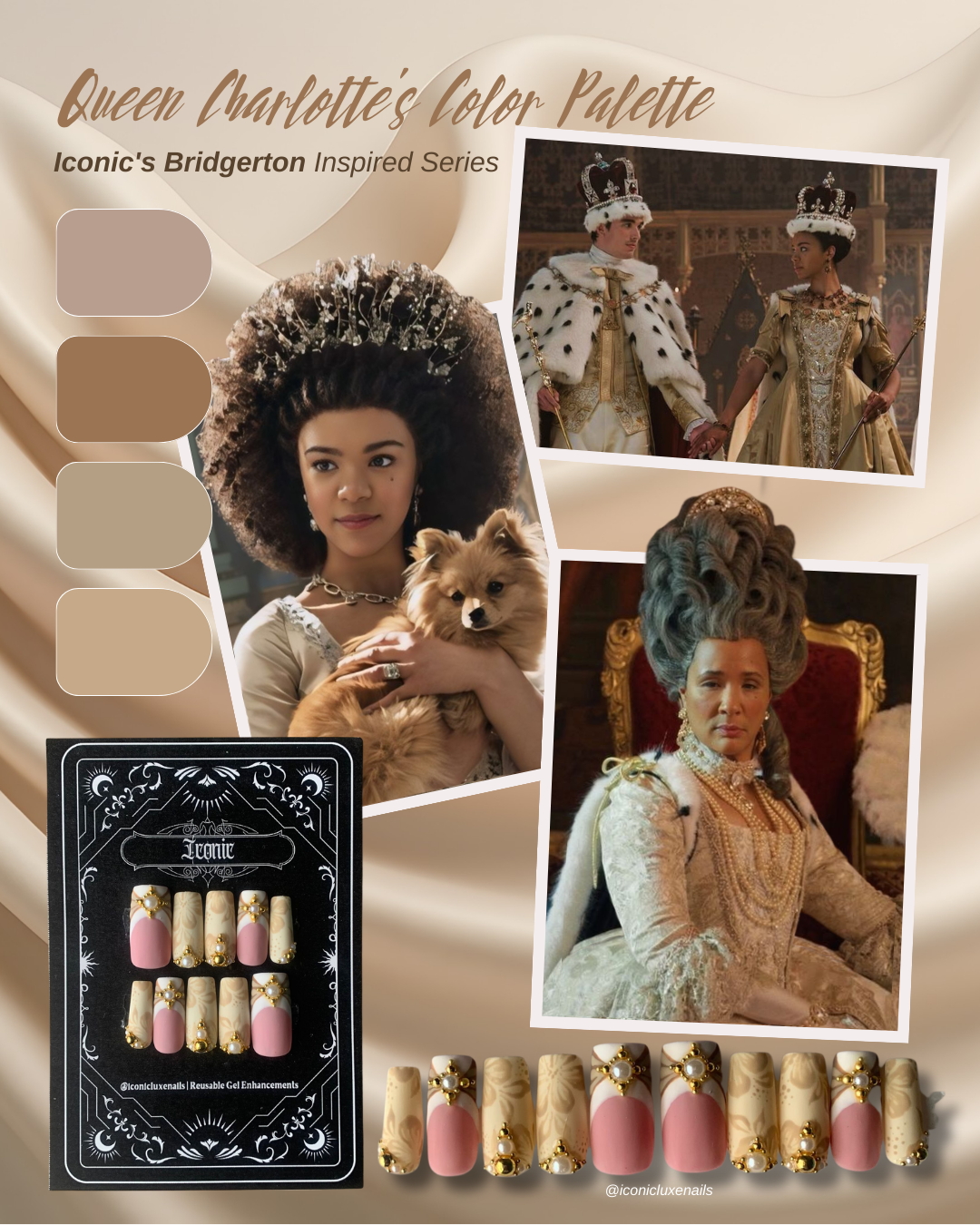 Queen Charlotte: Bridgerton Inspired Set